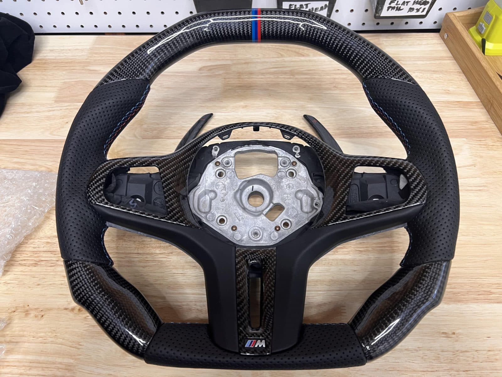 volante fibra de carbono BMW X5