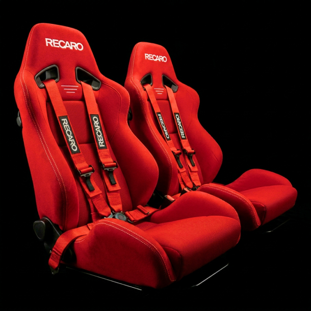 Butacas RECARO en rojo
